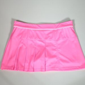 Bolle bright pink pleated tennis skort M